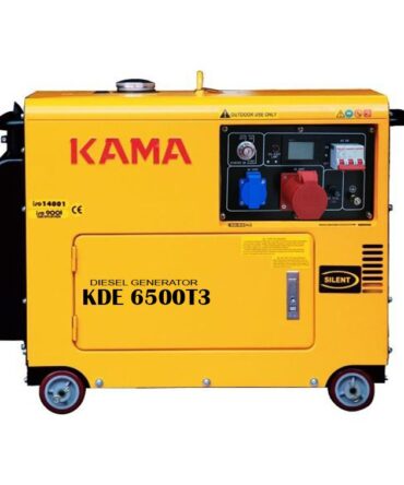 GROUPE ELECTROGENE KAMA KDE 6500T3 6 KVA 380V DIESEL