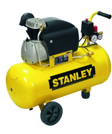 COMPRESSEUR STANLY 50L MONOPHASE 230V-50HZ 2CV 222L/MIN 8BARS REF FC2/50